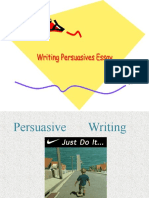 Persuasive Writing