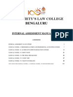 KLELC Internal Assessment Manual (Even Sem.2020-21)