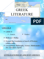 Greek Literature