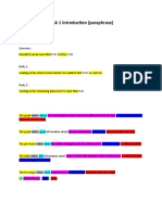 Task 1 Introduction (Paraphrase) : Overall It Can Be Seen That SVO. Further, SVO