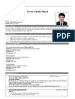 Rafiul Ahmed Resume