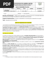 Guia # 4 Grado 11 DE ECONOMIA POLItica