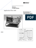 Spectrum Analyzer Measurements and Noise: Application Note 1303