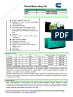 Datasheet of 413kva Cummins Genset EC-413-2 by QSNT-G3 50Hz-160301