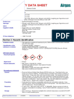 Msds Nitros Oxide Gas