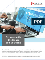 Cybersecurity Challenges and Solutions