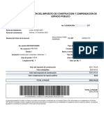 Liquidación Del Impuesto de Construcción Y Compensación de Espacio Público
