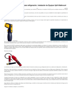 Herramientas y Equipos para Refrigeración