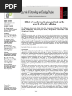 Effect of Azolla (Azolla Pinnata) Feed On The Growth of Broiler Chicken