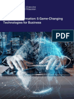 Brochure - Imperial - Digital Transformation 5 Game-Changing Technologies For Business