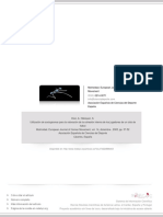 Utilización de Sociogramas para La Valoración de La Cohesión Interna de Los Jugadores de Un Club de Fútbol