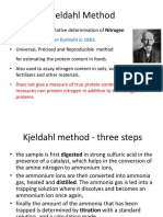 Kjeldahl Method