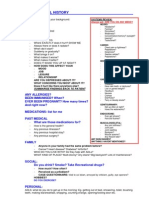 Musculoskeletal History: Basic Info