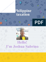 Philippine Taxation