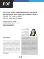 Raices Supernumerarias