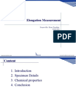 Elongation Measurement