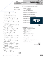 English File: Progress Test Files 1-6