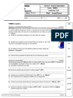 Classe: 1 S5: Lycee Fouchana Devoir de Controle N°2 Sciences Physiques 3600 S 2,5