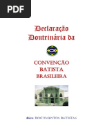 Declaração Doutrinária Da Convenção Batista Brasileira