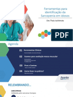 Obesidade Sarcopênica & Reabilitação Do Idoso Sarcopênico - Thais Ioshimoto