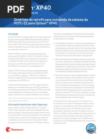 XP40. Diretrizes de Retrofit para Conversão de Sistema de HCFC-22 para Opteon XP40. Fluido Refrigerante. Introdução