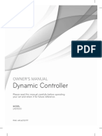 Dynamic Controller: Owner'S Manual