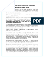 Investigacion de Desnutricion Aguda Severa en Pediatria