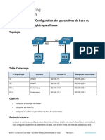 2.9.2 Lab - Basic Switch and End Device Configuration - FR FR