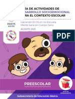 202108-RSC-Guía de Actividades de Desarrollo Socioemocional para El Contexto Escolar - Preescolar - 19ago21