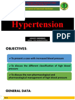 Hypertension: Department of Internal Medicine