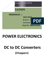 Presentation - Presentation: DC To DC Converter