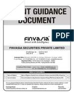 Client Guidance Document: Finvasia Securities Private Limited