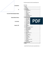 Cato CRM Software Requirements Specification - Draft