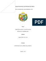 Identificación de Rocas y Minerales