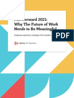 Fast Forward 2021: Why The Future of Work Needs To Be Meaningful