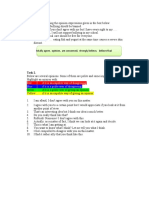 Task 1.: Red: If It Is An Impolite Way of Disagreeing. Blue: If It Is A Polite Way of Disagreeing