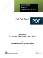 Bangalore Mobility Indicators - (22-12-2011)