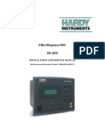 Filler/Dispenser/IBC HI-3010: Installation and Service Manual