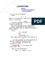 LOGARITHMS