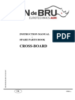 Cross-Board: Instruction Manual - Spare Parts Book