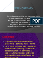 1 Introducción Metamorfismo