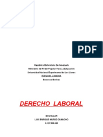 Derecho Laboral Modulo I