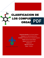 Clasificacion de Los Compuestos Organicos