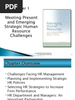 Meeting Present and Emerging Strategic Human Resource Challenges