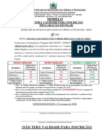 Declaração Escolar - Ensino Médio