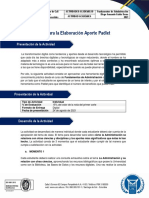 Guía Elaboración Aporte Padlet