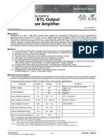 Analog Input / BTL Output Class-D Speaker Amplifier