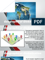 Geographical Globalization Carolyn Gamutan