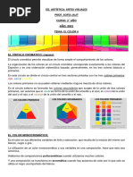 Ed. Artistica. Artes Visuales. Tema El Color II