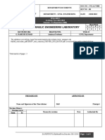 Hydraulic Engineering Laboratory: Syllabus Academic Year 2012-2013 Semester - IV (Regulations 2008)